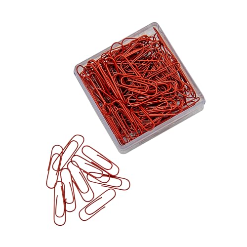 WEDO 901 244302 Büroklammern, kunststoffummantelt, Länge: 27 mm, rot WEDO 901 244302 Büroklammern, kunststoffummantelt, Länge: 27 mm, rot von WEDO