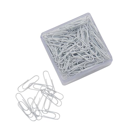 WEDO Briefklammer 27mm weiß Kunststoff-überzug Packung 140 Stück, 90124430 WEDO Briefklammer 27mm weiß Kunststoff-überzug Packung 140 Stück, 90124430 von WEDO
