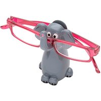 WEDO Brillenhalter Elefant grau Polyresin 5,0 x 6,10 x 9,3 cm von WEDO