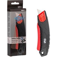 WEDO Cuttermesser Safety Plus Kunststoff schwarz 19,0 mm von WEDO