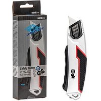 WEDO Cuttermesser Safety Plus Metall silber 19,0 mm von WEDO