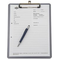 WEDO Klemmbrett 578155 DIN A4 gun Aluminium, 1 St. von WEDO