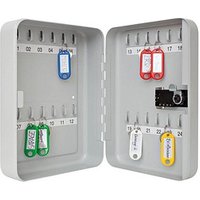 WEDO Schlüsselkasten grau mit 24 Haken Zahlenschloss WEDO Schlüsselkasten grau mit 24 Haken Zahlenschloss von WEDO