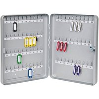 WEDO Schlüsselkasten silber mit 70 Haken Sicherheitsschloss WEDO Schlüsselkasten silber mit 70 Haken Sicherheitsschloss von WEDO