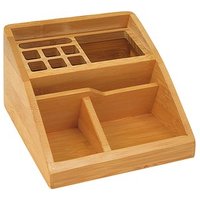 WEDO Schreibtisch-Organizer Bambus braun Bambus 4 Fächer 12,3 x 15,4 x 9,0 cm WEDO Schreibtisch-Organizer Bambus braun Bambus 4 Fächer 12,3 x 15,4 x 9,0 cm von WEDO
