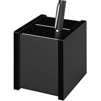 WEDO Stiftehalter Black Office schwarz Acryl 2 Fächer 8,3 x 10,0 x 9,6 cm WEDO Stiftehalter Black Office schwarz Acryl 2 Fächer 8,3 x 10,0 x 9,6 cm von WEDO