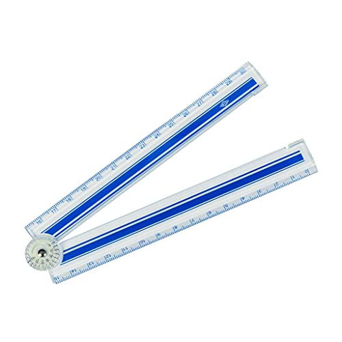 Wedo 521530 KLAPP-Lineal, 15-30 cm, inkl. Winkelskala, transparent Wedo 521530 KLAPP-Lineal, 15-30 cm, inkl. Winkelskala, transparent von WEDO