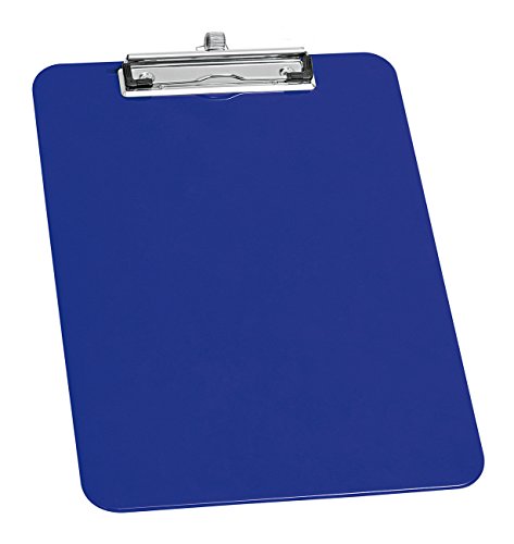 Wedo 576603 Klemmbrett A4, Stifthalter, Aufhängeöse, Blau Wedo 576603 Klemmbrett A4, Stifthalter, Aufhängeöse, Blau von WEDO