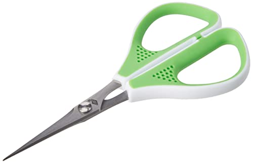 WEDO 975411 Silhouettenschere Comfortline 11, 4 cm, Spezialschliff rostfreier Edelstahl, Softgriff, apfelgrün/weiß WEDO 975411 Silhouettenschere Comfortline 11, 4 cm, Spezialschliff rostfreier Edelstahl, Softgriff, apfelgrün/weiß von WEDO