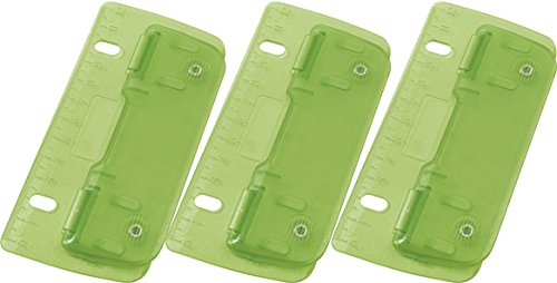 Wedo Tragbarer Locher, mobiler Doppellochstanzer mit 12 cm Skala von WEDO