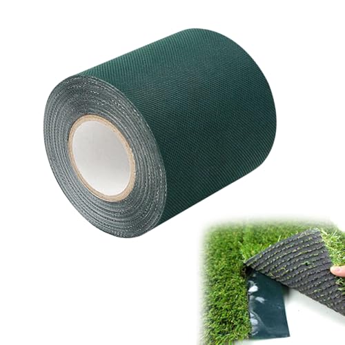 WEFHEF 5cmx5m Kunstrasen Kleber Klebeband Künstliches Grasband Kunstrasenband Selbstklebend Rasenteppich Klebeband zur Befestigung von Kunstrasen Nahtband Nahtklebeband für Garten Rasen Teppich Grün WEFHEF 5cmx5m Kunstrasen Kleber Klebeband Künstliches Grasband Kunstrasenband Selbstklebend Rasenteppich Klebeband zur Befestigung von Kunstrasen Nahtband Nahtklebeband für Garten Rasen Teppich Grün von WEFHEF