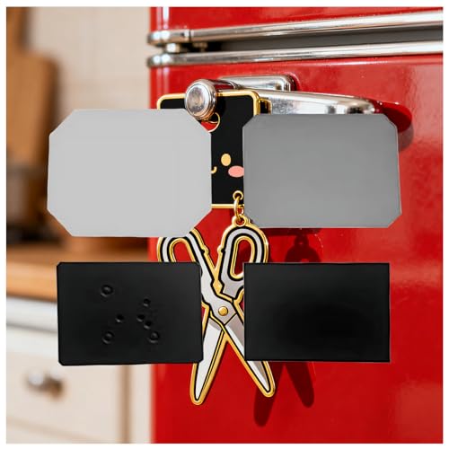 100/200/500/1000 Sets Kühlschrankmagnet-Zubehör Verbrauchsmaterialien, 5,3 X 8 cm/6,5 X 9 cm, Inklusive Transparenter Folie, Außenhülle, Weichmagneten Und Karton 53×80mm-1000Sets von WEICNE