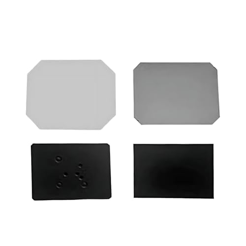 WEICNE 100/200/500/1000 Sets Kartonmaterial, Quadratische Magnete Für 5,3 X 8 cm/6,5 X 9 cm DIY Foto-Kühlschrankmagnete 65×90mm-500Sets von WEICNE