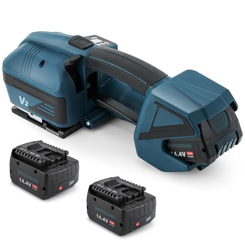 WEICNE Elektrisches Umreifungsgerät Für 13–16 Mm Breite Pp-/Pet-Bänder, Automatisches Umreifungsgerät, Heißschmelz-Umreifungsgerät Für Kartons, Paletten Und Verpackungsballenpresse WEICNE Elektrisches Umreifungsgerät Für 13–16 Mm Breite Pp-/Pet-Bänder, Automatisches Umreifungsgerät, Heißschmelz-Umreifungsgerät Für Kartons, Paletten Und Verpackungsballenpresse von WEICNE