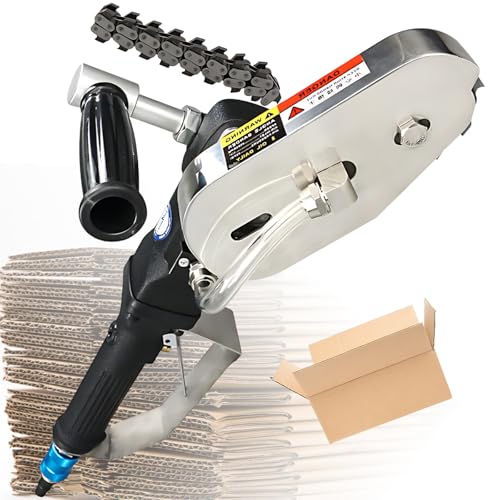 WEICNE Kartonabfall-Stripper, Pneumatischer Abfall-Stripper, Pneumatische Karton-Strippmaschine, Papierkanten-Schneidewerkzeug Mit Kette Aus Legiertem Stahl,6mm WEICNE Kartonabfall-Stripper, Pneumatischer Abfall-Stripper, Pneumatische Karton-Strippmaschine, Papierkanten-Schneidewerkzeug Mit Kette Aus Legiertem Stahl,6mm von WEICNE