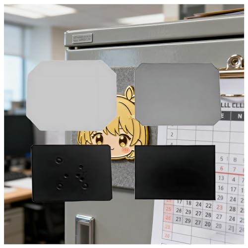 WEICNE Kartonmagnet-Zubehör 100/200/500/1000 Sets Für Selbstgemachte Kühlschrankmagnete, 5,3 X 8 cm/6,5 X 9 cm 65×90mm-100Sets von WEICNE