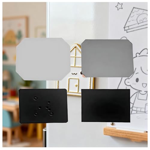 WEICNE Verbrauchsmaterial Für Die Fotomagnet-Maschine (2,1 X 3,15 Zoll/2,56 X 3,54 Zoll), DIY-Verbrauchsmaterial Für Quadratische Fotomagnet-Buttonpressen 53×80mm-200Sets von WEICNE