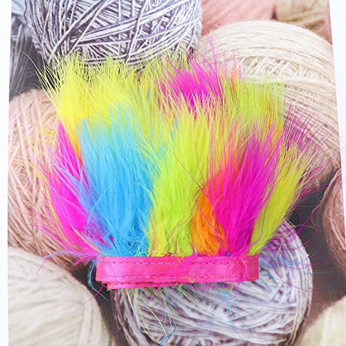 5 Meter gefärbte bunte Marabu-Federn, Besatz, Fransen, Kleidung, Nähen, Dekoration, 8–10 cm, weiches Federband, Basteln, Pflaume, Großhandel 5 Meter gefärbte bunte Marabu-Federn, Besatz, Fransen, Kleidung, Nähen, Dekoration, 8–10 cm, weiches Federband, Basteln, Pflaume, Großhandel von WEIDU