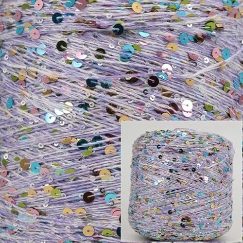 500 g/Knäuel Sommer-Eisseide, merzerisiertes Garn, spezielles Paillettengarn, DIY handgewebte Stoffpuppen-Strickwolldecke 500 g/Knäuel Sommer-Eisseide, merzerisiertes Garn, spezielles Paillettengarn, DIY handgewebte Stoffpuppen-Strickwolldecke von WEIDU