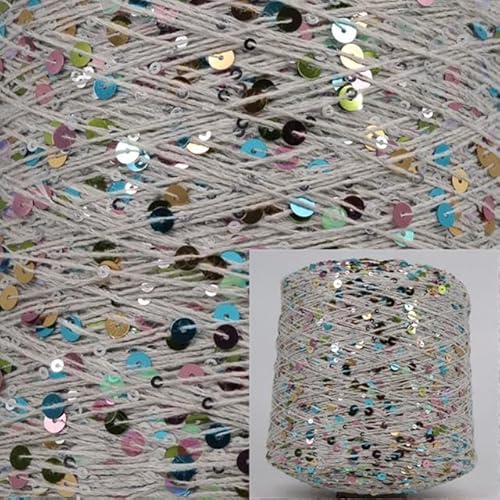 500 g/Knäuel Sommer-Eisseide, merzerisiertes Garn, spezielles Paillettengarn, DIY handgewebte Stoffpuppen-Strickwolldecke 500 g/Knäuel Sommer-Eisseide, merzerisiertes Garn, spezielles Paillettengarn, DIY handgewebte Stoffpuppen-Strickwolldecke von WEIDU