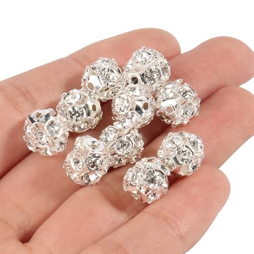 6 8 10mm AB Farbe Strass Kugel Form Lose Perlen Metall Kristall Perlen für Schmuck Machen DIY Zubehör armband 50 teile/los 6 8 10mm AB Farbe Strass Kugel Form Lose Perlen Metall Kristall Perlen für Schmuck Machen DIY Zubehör armband 50 teile/los von WEIDU