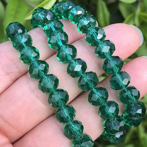 AB Klar Mehrfarbig Österreich Kristall Glas Perle Facettierte Rondelle Lose Spacer Perlen Für Schmuck Machen Diy Zubehör von WEIDU