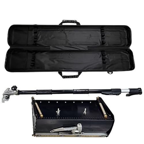 8/10/12 Zoll Trockenbau-Flach-Finishing-Box-Set, professionelle Finishing-Schlammbox mit ausziehbarem 41,73"-65"-Griff, 10 Zoll breite Aluminium-Trockenbau-Spachtelmasse-Taping-Werkzeuge,12In 8/10/12 Zoll Trockenbau-Flach-Finishing-Box-Set, professionelle Finishing-Schlammbox mit ausziehbarem 41,73"-65"-Griff, 10 Zoll breite Aluminium-Trockenbau-Spachtelmasse-Taping-Werkzeuge,12In von WEIMILOR