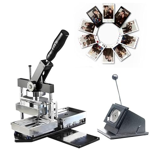 WEIMILOR Magnetmaschinenhersteller, 80 * 53 mm/90 * 65 mm quadratische Magnetmaschine mit 100 Verbrauchsmaterialien, DIY-Fotomagnetmaschine zum Dekorieren von Kühlschränken,80x53mm WEIMILOR Magnetmaschinenhersteller, 80 * 53 mm/90 * 65 mm quadratische Magnetmaschine mit 100 Verbrauchsmaterialien, DIY-Fotomagnetmaschine zum Dekorieren von Kühlschränken,80x53mm von WEIMILOR