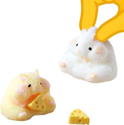 Mochi Squishy Spielzeug Set, Squeeze Toy 2 Stück Mini Fidget Toys Squishies Kawaii Tier Anti Stress Spielzeug Kinder, Mäuse Stressabbau Spielzeug für Kinder Erwachsene Mitgebsel Kindergeburtstag Mochi Squishy Spielzeug Set, Squeeze Toy 2 Stück Mini Fidget Toys Squishies Kawaii Tier Anti Stress Spielzeug Kinder, Mäuse Stressabbau Spielzeug für Kinder Erwachsene Mitgebsel Kindergeburtstag von WEINIBAO