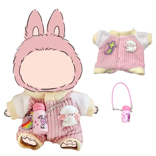 WEIRAN 17 cm Puppenkleidung, Outfit-Set für Puppen, exquisites Zubehör für Puppen, niedliche Kleidung für Puppen, einzigartiger Stil von WEIRAN