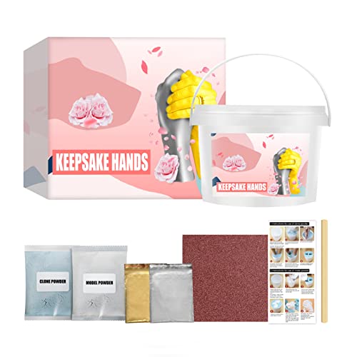 WEITING Handabdruck Set, Gips-Handabguss-Kit Für Kleinkinder, Hand- Und Fußabguss-Kit Für Babys Für Den Ersten Geburtstag, Weihnachten Und Neugeborene, Jahrestag-Geschenk Für Sie Und Ihn WEITING Handabdruck Set, Gips-Handabguss-Kit Für Kleinkinder, Hand- Und Fußabguss-Kit Für Babys Für Den Ersten Geburtstag, Weihnachten Und Neugeborene, Jahrestag-Geschenk Für Sie Und Ihn von WEITING