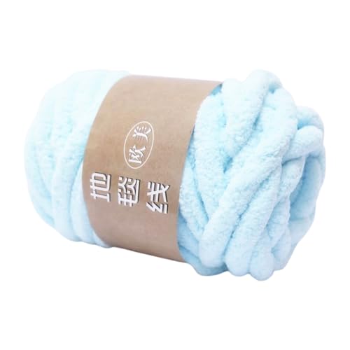 weiting Chenillewolle,Häkeldeckengarn - Wollknäuel zum Basteln, weiches Garn zum Häkeln, flauschiges Polyestergarn für Hüte, Schuhe, Handschuhe weiting Chenillewolle,Häkeldeckengarn - Wollknäuel zum Basteln, weiches Garn zum Häkeln, flauschiges Polyestergarn für Hüte, Schuhe, Handschuhe von WEITING