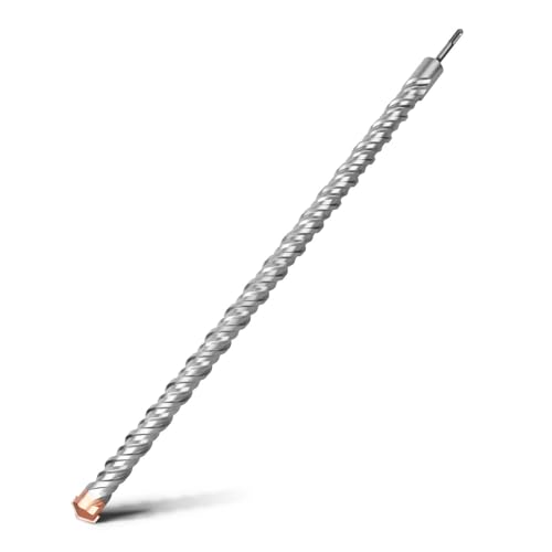Betonbohrungen, SDS Plus Mauerwerk Bohrer Bit Wolframkarbid Spitze Mehrere Größen for Beton Ziegel Stein(30mm x 800mm) von WEITINGKKK