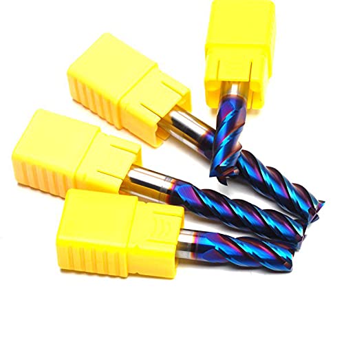 CNC-Fräswerkzeuge, 8 mm 4-Flöten HRC65 Wolframstahl Vertikalfräser CNC 8x8x75L-4F 3-10 Stück(1pcs) von WEITINGKKK