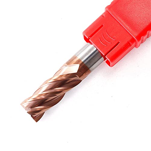 CNC-Fräswerkzeuge, CNC-Schaftfräser, 4-Flöten-Hartmetallfräser HRC55, mehrere Größen(2x4Dx50L) von WEITINGKKK