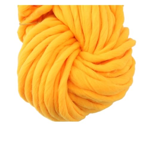 Die Wolle, 250g 36m Acrylgarn for Spinnen von Handstrick-Roving-Filz Multicolor(05 yellow) von WEITINGKKK