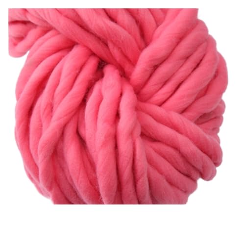 Die Wolle, 250g 36m Acrylgarn for Spinnen von Handstrick-Roving-Filz Multicolor(23 Watermelon Red) von WEITINGKKK