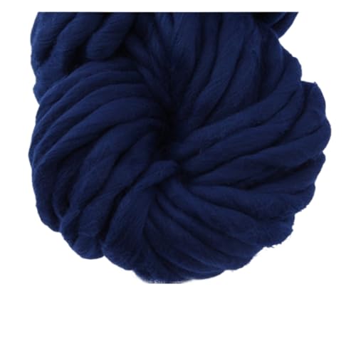 Die Wolle, 250g 36m Acrylgarn for Spinnen von Handstrick-Roving-Filz Multicolor(24 Dark Blue) von WEITINGKKK