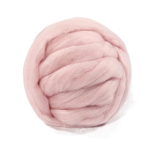 Die Wolle, 250g Ball Wolle Acryl Filz Roving Garn for Spinning Hand Stricken DIY Decke Multicolor(02) von WEITINGKKK