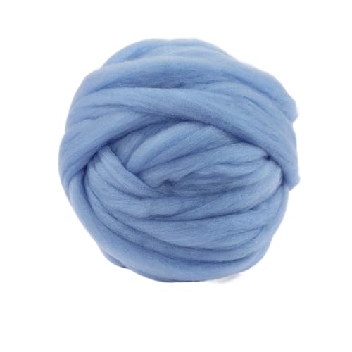 Die Wolle, 250g Ball Wolle Acryl Filz Roving Garn for Spinning Hand Stricken DIY Decke Multicolor(04) von WEITINGKKK