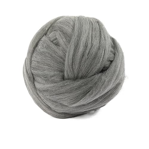 Die Wolle, 250g Ball Wolle Acryl Filz Roving Garn for Spinning Hand Stricken DIY Decke Multicolor(10) von WEITINGKKK