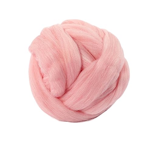 Die Wolle, 250g Ball Wolle Acryl Filz Roving Garn for Spinning Hand Stricken DIY Decke Multicolor(12) von WEITINGKKK