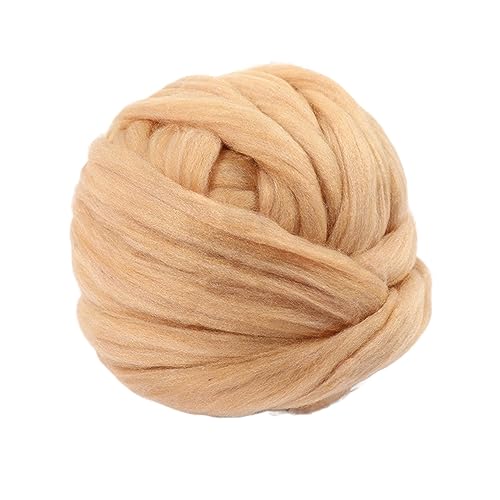 Die Wolle, 250g Filzwolle Acrylmischung Roving Garn for Spinnen Handstricken DIY Decke Multicolor(07) von WEITINGKKK