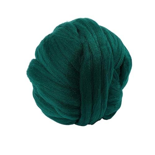 Die Wolle, 250g Filzwolle Acrylmischung Roving Garn for Spinnen Handstricken DIY Decke Multicolor(11) von WEITINGKKK