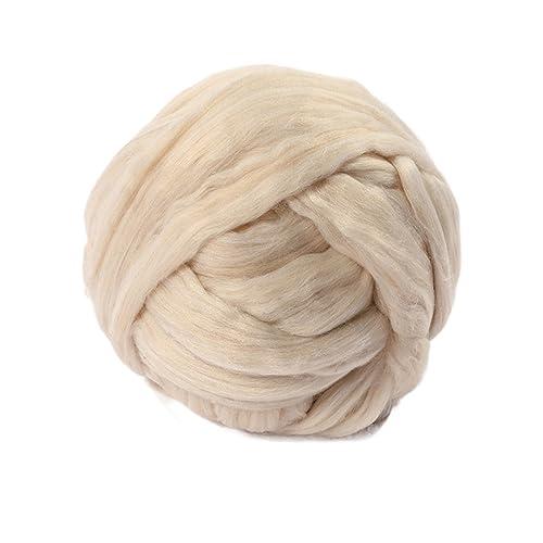 Die Wolle, 250g Filzwolle Acrylmischung Roving Garn for Spinnen Handstricken DIY Decke Multicolor(13) von WEITINGKKK