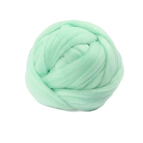 Die Wolle, 250g Filzwolle Acrylmischung Roving Garn for Spinnen Handstricken DIY Decke Multicolor(14) von WEITINGKKK
