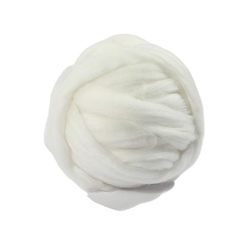Die Wolle, 250g Filzwolle Acrylmischung Roving Garn for Spinnen Handstricken DIY Decke Multicolor(15) von WEITINGKKK