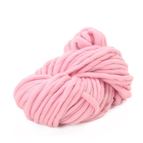 Die Wolle, Grobes Acrylgarn for Handstricken, Spinnen, DIY-Decken, mehrfarbig, 2er-Pack, 500 g(Pink2) von WEITINGKKK