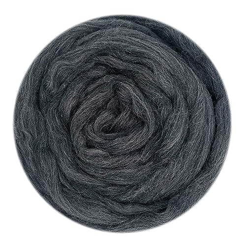 Die Wolle, Handgefärbter Kammzug aus Wollmischung for Nadel- und Nassfilzzubehör, 50 g, mehrfarbig(50g-24) von WEITINGKKK