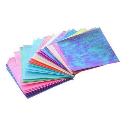 Lagerung von Flash-Karten, 100er-Packung Geschenkboxen aus mehrfarbigem Perlenpapier von WEITINGKKK